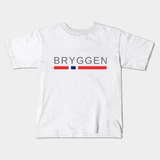 Bryggen Bergen Kids T-Shirt